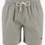 Barbour Gingham Seersucker Swim Trunks