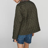Barbour Icons Cropped Liddesdale Quilted Jacket