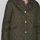 Barbour Icons Cropped Liddesdale Quilted Jacket