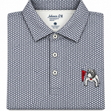 Johnnie-O's UGA Bulldog with Flag Polo