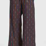 Vilagallo Nova Floral Striped Pants