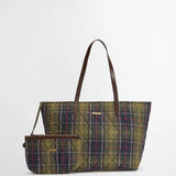 Barbour Wetherham Quilted Tartan Tote Bag