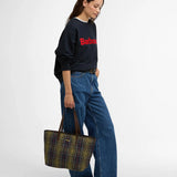 Barbour Wetherham Quilted Tartan Tote Bag
