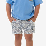 Burlebo Youth Athletic Short - White Camo