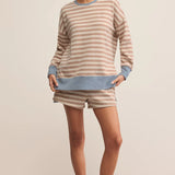 Z Supply Layer Up Stripe Sweatshirt