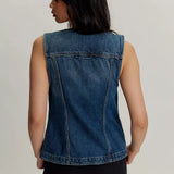Free People Maris Denim Vest