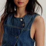 Free People Maris Denim Vest