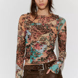 Free People Ariana Long Sleeve Top
