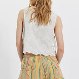 Free People Good Fortune Stripe Shorts