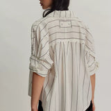 We The Free Seaside Cotton Stripe Shirt