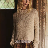 Free People Opal Rollneck Knit Sweater