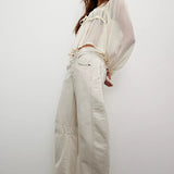 Free People Goodluck Barrel Jeans