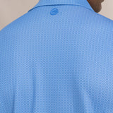 Southern Tide Driver Seaside Geo Printed Polo