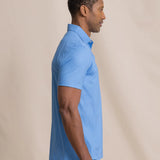 Southern Tide Driver Seaside Geo Printed Polo