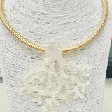 Chic - White Coral Collar