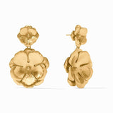Julie Vos Bloom Statement Earring Gold