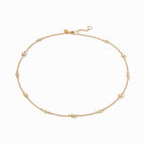 Julie Vos Monaco Delicate Station Necklace