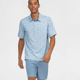 Southern Shirt Co. Petal Press Printed Polo