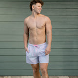 Southern Shirt Co. Clubhouse Seersucker Swim Shorts