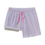 Southern Shirt Co. Clubhouse Seersucker Swim Shorts