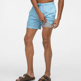 Southern Shirt Co. Clubhouse Seersucker Swim Shorts