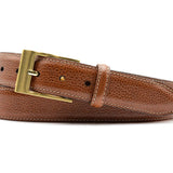 Delaney 2 Buckle Scotch Grain Belt
