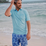 Johnnie-O Original 4-Button Polo - Coastal Wash
