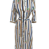 Vilagallo Pineapple Shirt Dress